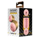 Вагинальный и анальный мастурбатор Quickshot STU Lady & Butt – 11 cm – телесный — Фото 1