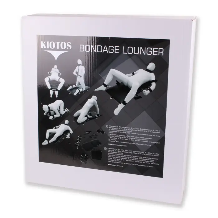 Bondage Lounger BDSM saistekļu sistēma ar piederumiem