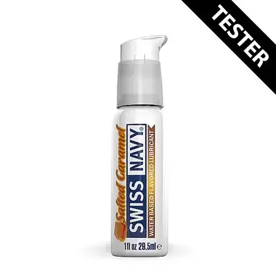 Sliquid Swirl Salted Caramel Flavored Lubricant 30ml - Edible, Paraben-Free