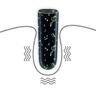 Перезаряжаемый светящийся в темноте музыкальный вибратор – 8.4 cm (3.3″) – зеленый — Фото 4