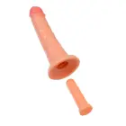Caliber реалистичный дилдо – 18 cm (7″) – телесный — Фото 6