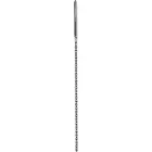 Mystim Stainless Steel Ribbed Medical Sound 6 mm – šlaplės žaislas — Nuotrauka 1