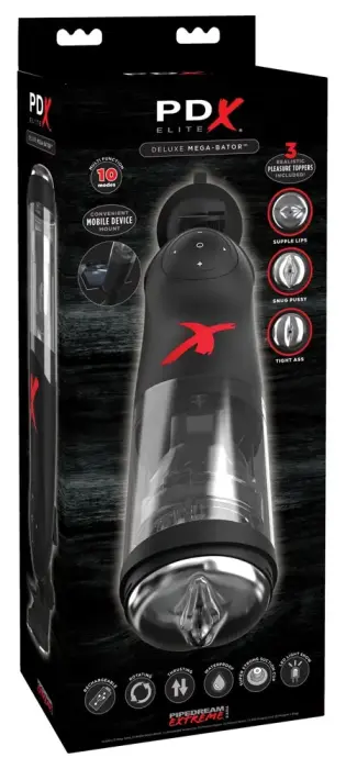 PDX Elite Deluxe Mega-Bator – 35.6 cm (14″) – Black