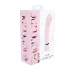 Divine rievots G-punkta vibrators – 18 cm (7″) – rozā — Foto 2