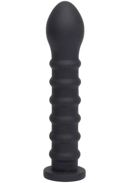 Bangers Easy-Lock Ribbed Dildo – 19 cm (7.5″) – Black
