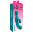 Sweet Smile 3-in-1 Wand Rabbit Vibrator – multi-function vibrator – silicone – 3 motors – wand and rabbit — Photo 1