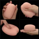 LoveToy Slider – divpusējs masturbators – vagīna un anuss – miesas krāsā — Foto 1