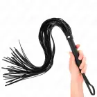 KINK melna mīksta PVC intīmā pātaga 70cm — Foto 3