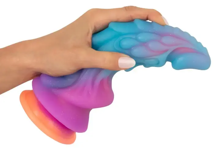 Beasty Cocks Mystic Dragon dildo – 21.5 cm (8.5″) – Daudzkrāsains Foto 8