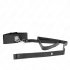 KINK Adjustable Collar and Leash Set Model 2 Black 116cm, 36-43cm — Photo 3