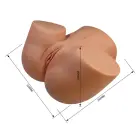 Crazy Bull Briony Realistic Vagina & Anal Masturbator with Vibrations – Brown — Photo 6