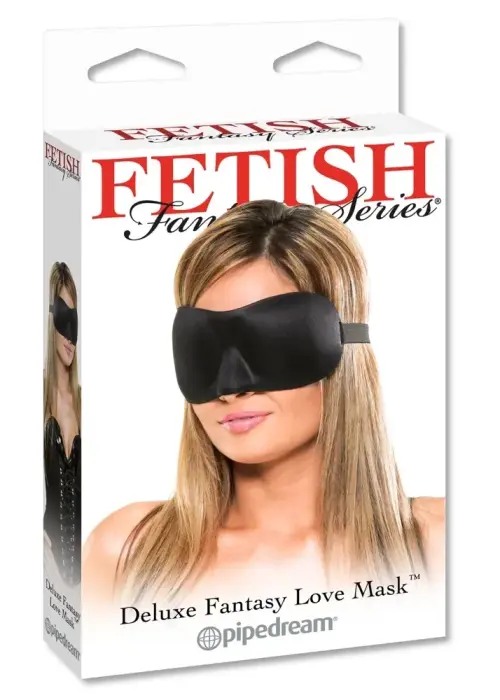 FFS Deluxe Fantasy polsterdatud mugav silmaside – must