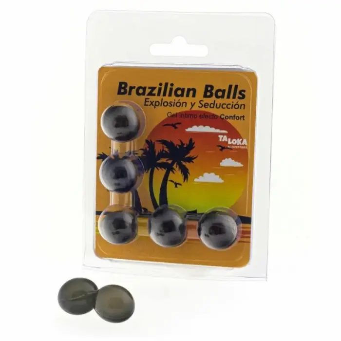 Taloka Brazilian Balls massage gel capsules – Comfort effect – 5 pcs