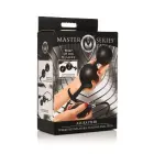 Ass Rattler raskusega täispuhutav silikoonist anaaltapp – 20 cm (7.9″) – Must — Foto 1