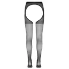 Cottelli Legwear avatud disainiga sukkpüksid – mustad – L/XL — Foto 7