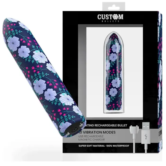 Custom Bullets Spring Magnetic mini vibrators – 6.25 cm (2.5″)