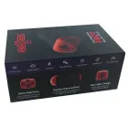 CockBlock FROT Masturbator – 20 cm (7.9″) – Black and Red — Photo 1