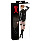 Latex Shirt with Zip – Black – L — Photo 1