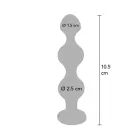 Diamond Star Beads mazs – S – Sudraba Foto 4