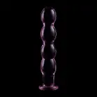 Ibiza Nebula Series Model 10 stiklinis dildo – 16.5 cm (6.5″) – rožinis — Nuotrauka 6