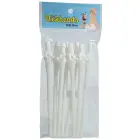 Kheper Games "Bride" party straws – white – 10 pcs — Photo 2