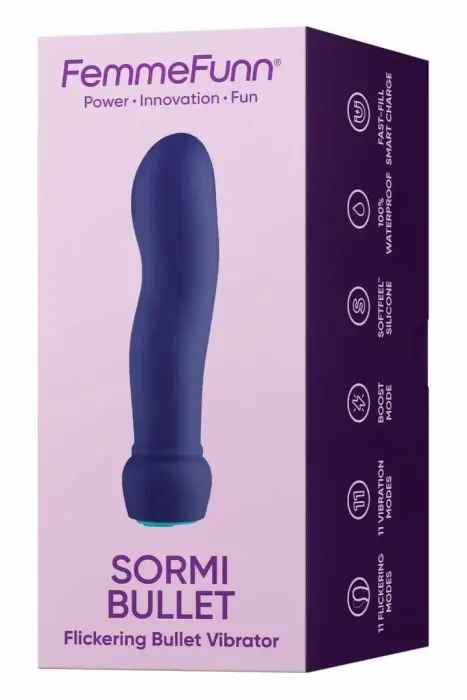 FemmeFunn Sormi Bullet пальчиковый вибратор – 12.2 cm (4.8″) – фиолетовый
