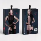 Venus Crush – тедди из винила с эффектом латекса – S/M – чёрный — Фото 2