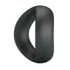 Crazy Bull Valen – Silicone Cock Ring – Black — Photo 3