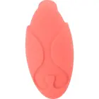 OHMAMA Coral Wave Intimate Massager – 10 cm (3.9″) – Orange — Photo 2