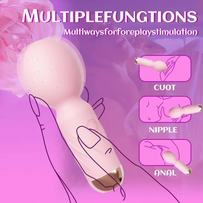 Cute Mini Wand – rozā Foto 15