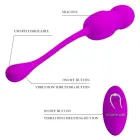 PRETTY LOVE Callieri vibrators ar kustību – violets — Foto 3