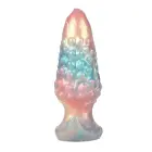 Power Monsters Ebon Leviathan – 18 cm rievots monster silikona dildo – Black Foto 4