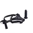 Realistic Strap-On Dildo – 10 cm (4″) – Black — Photo 5