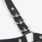 Subblime Garter-Style Harness with Decorative Rings – Black — Photo 6