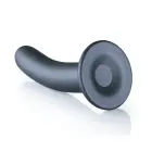 Silev silikoonist G-punkti dildo – 17 cm (7″) – Metallhall — Foto 4