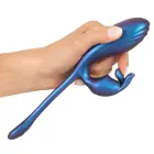Sweet Smile Металлический гибкий двойной вибратор-пуля с Vibro-Bunny – 22.5 cm (8.9″) – разноцветный — Фото 11