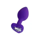 ToDo Anal Plug Diamond Heart – 7 cm – Violetinis Photo