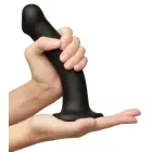 Semi-Realistic Dildo – 18 cm – Black Photo
