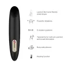 Nomi Tang Samba Heating kompaktiškas vibratorius – 11.2 cm (4.4″) – mėlynas — Nuotrauka 9
