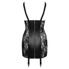 ZADO Leather Mini Dress – Black – M — Photo 6