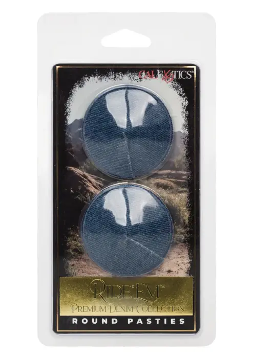 Ride Em Denim ümmargused nibukatted – sinised Photo