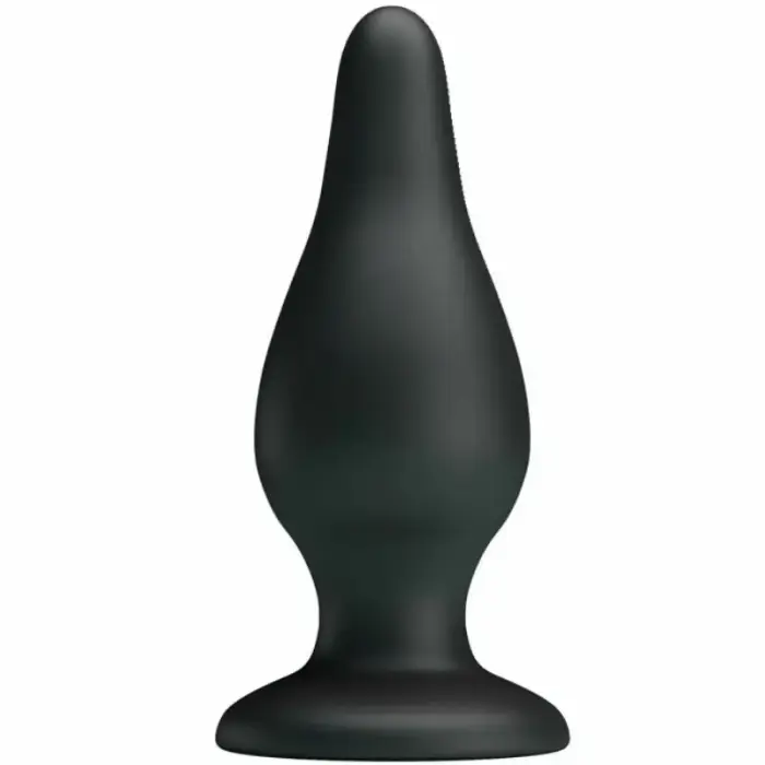 PRETTY LOVE Ergonomic Silicone Plug – 15.4 cm – Black