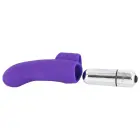 Sweet Smile pirksta vibrators – 9.3 cm (3.7″) – violets — Foto 5
