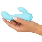 Cuties Mini truša vibrators – 13.7 cm – zils — Foto 7