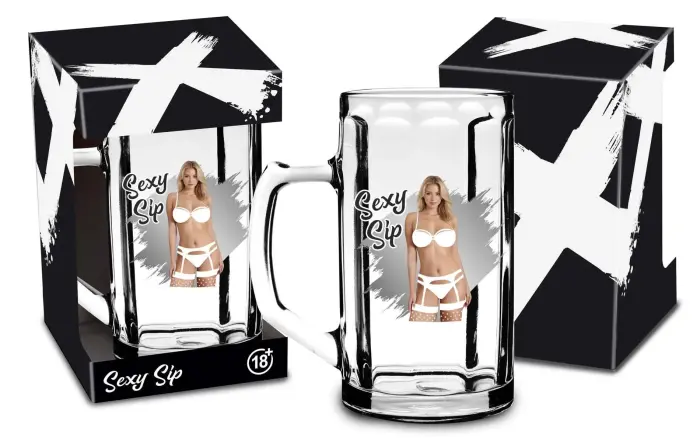 Sexy Sip 500ml õllekann – naiste versioon