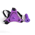 Hot Stuff strap-on dildo – 10 cm (4″) – Lilla — Foto 3