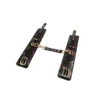 GEISHA Floral Jacquard pahkla köidikud – mustad — Foto 1