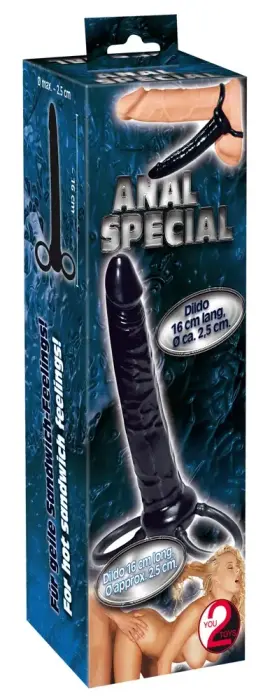 Anal Special melns dildo – 16 cm (6.3″)