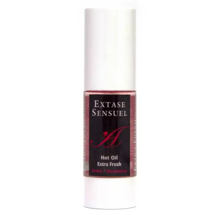 Extase Sensuel Hot Oil Extra Fresh клубничное массажное масло – 30 ml