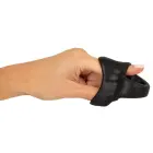 Erecto Cock Ring with Ball Stretcher – Black — Photo 7